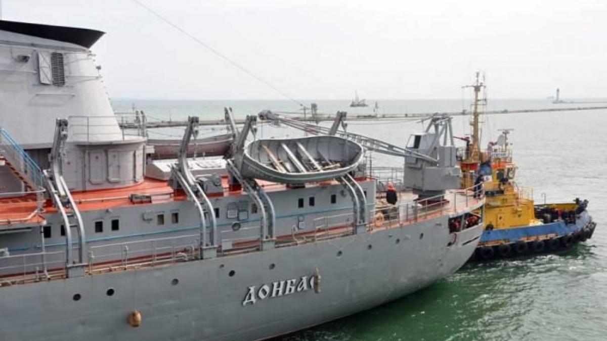 Последние новости сегодня. На Украине объявили о перемещении в Азовское море «одного из самых мощный» кораблей ВМФ страны