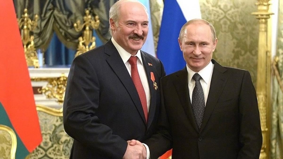 Путин и Лукашенко Путин и Лукашенко