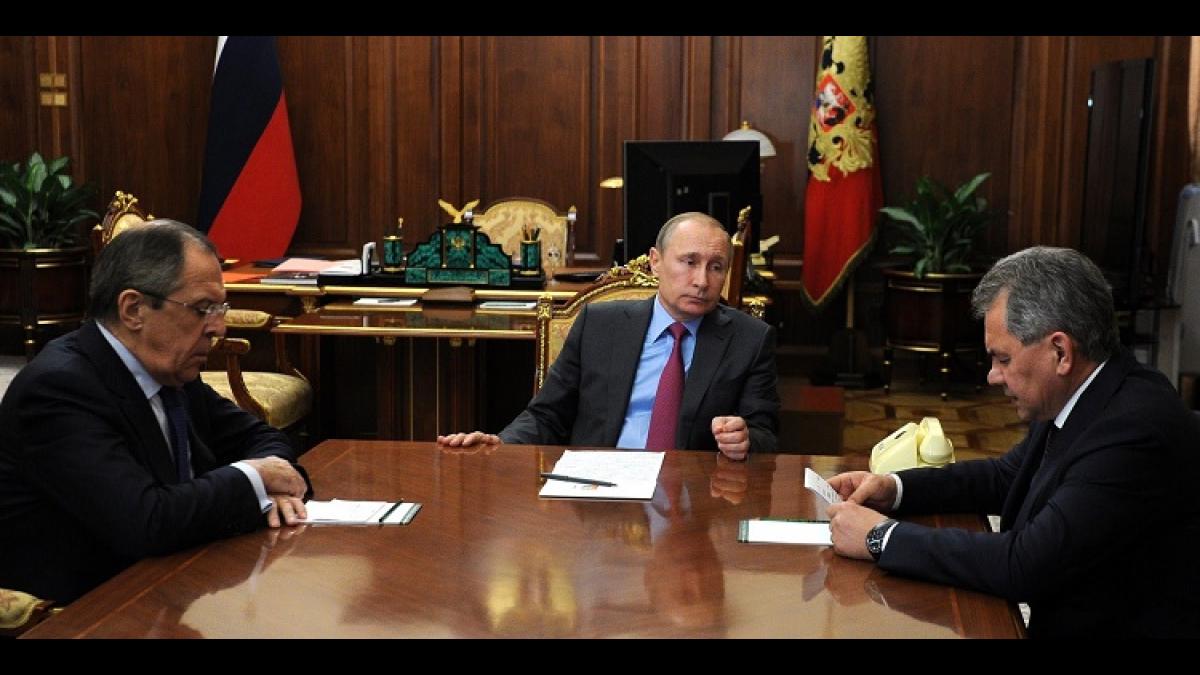 Путин, Лавров, Шойгу Путин, Лавров, Шойгу