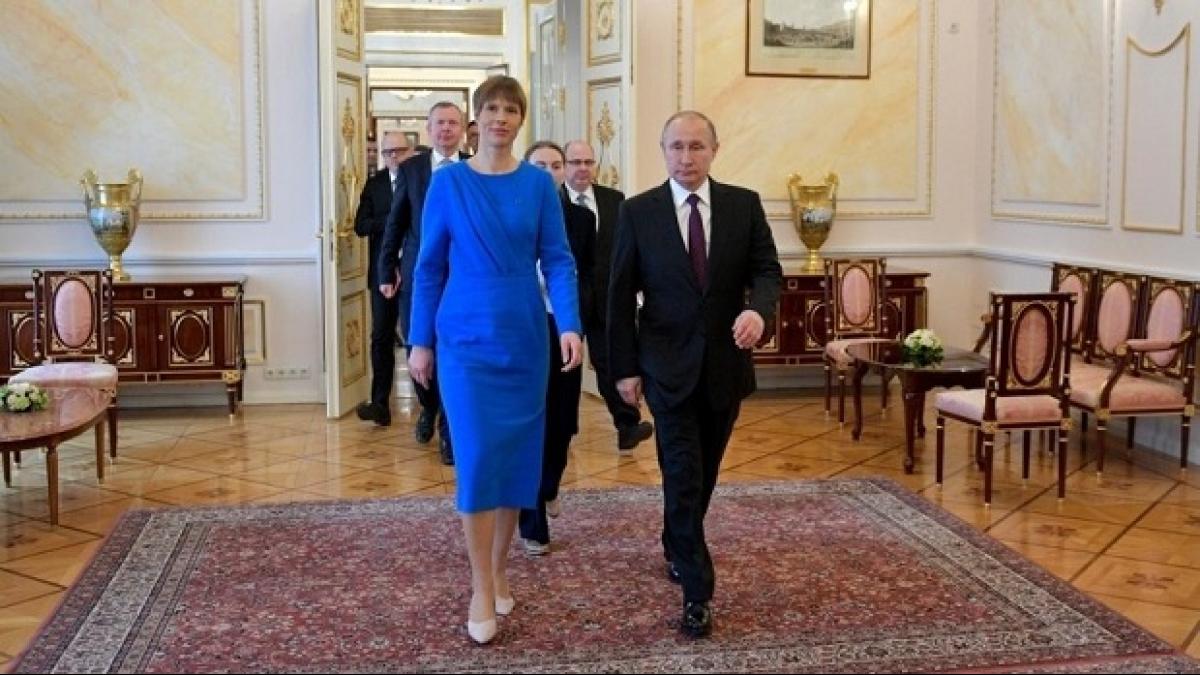 Путин и Кальюлайд Путин и Кальюлайд