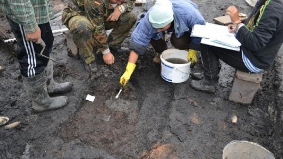 При раскопках в Старой Руссе нашли печати 14 века с изображением «инопланетянина» и непонятного зверя Печати 14 века с изображением «инопланетянина» и непонятного зверя нашли при раскопках в Старой Руссе