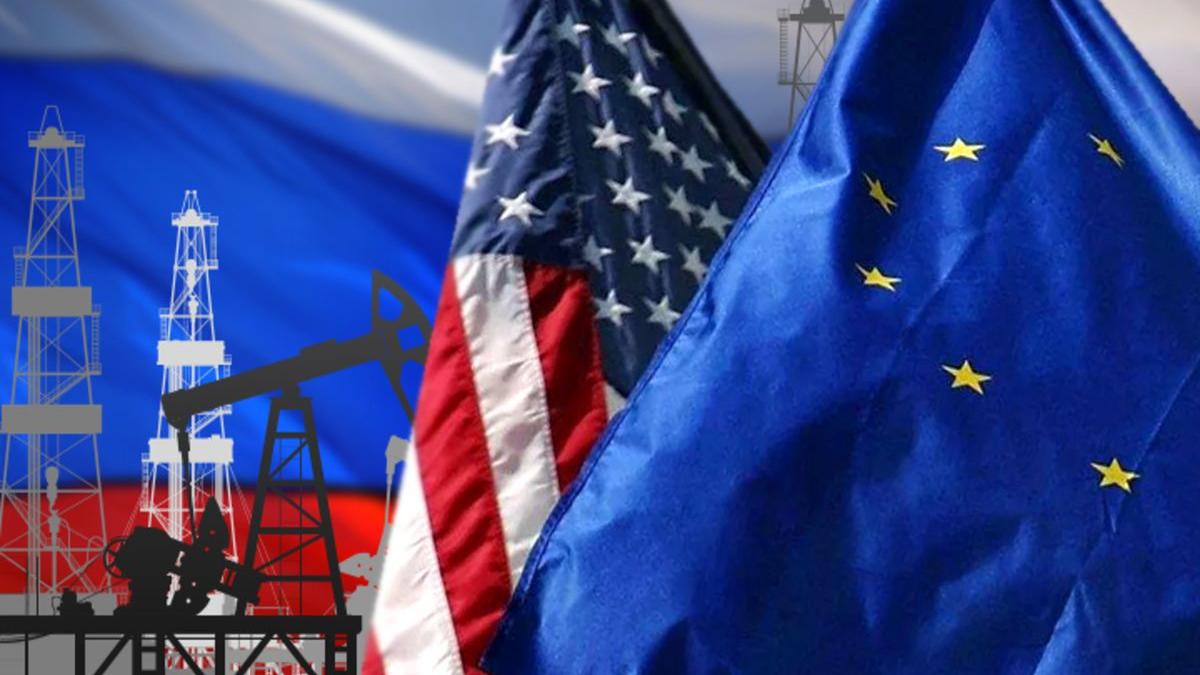 флаги США и ЕС картинка сотрудничество США и Европы картинка