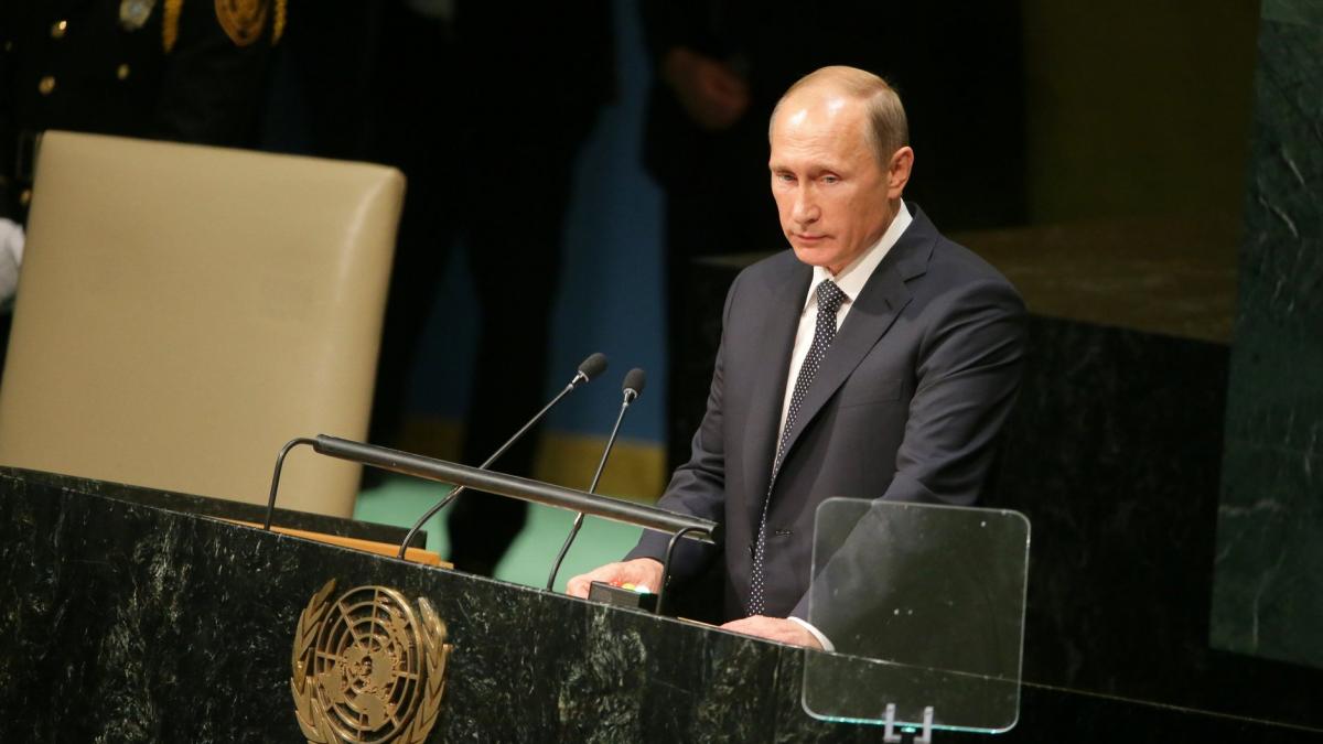 Владимир Путин в ООН Владимир Путин выступит в ООН