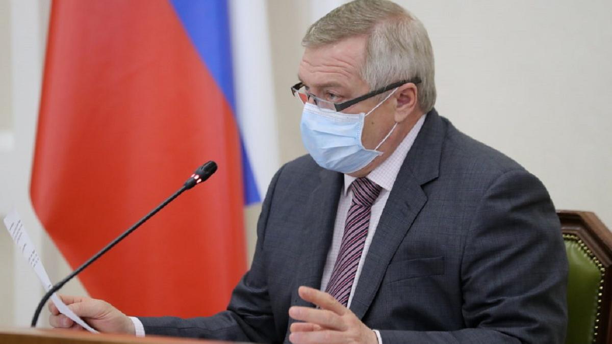 Василий Голубев выразил беспокойство по поводу количества выявленных приезжих в Ростовской области Василий Голубев борется с коронавирусом