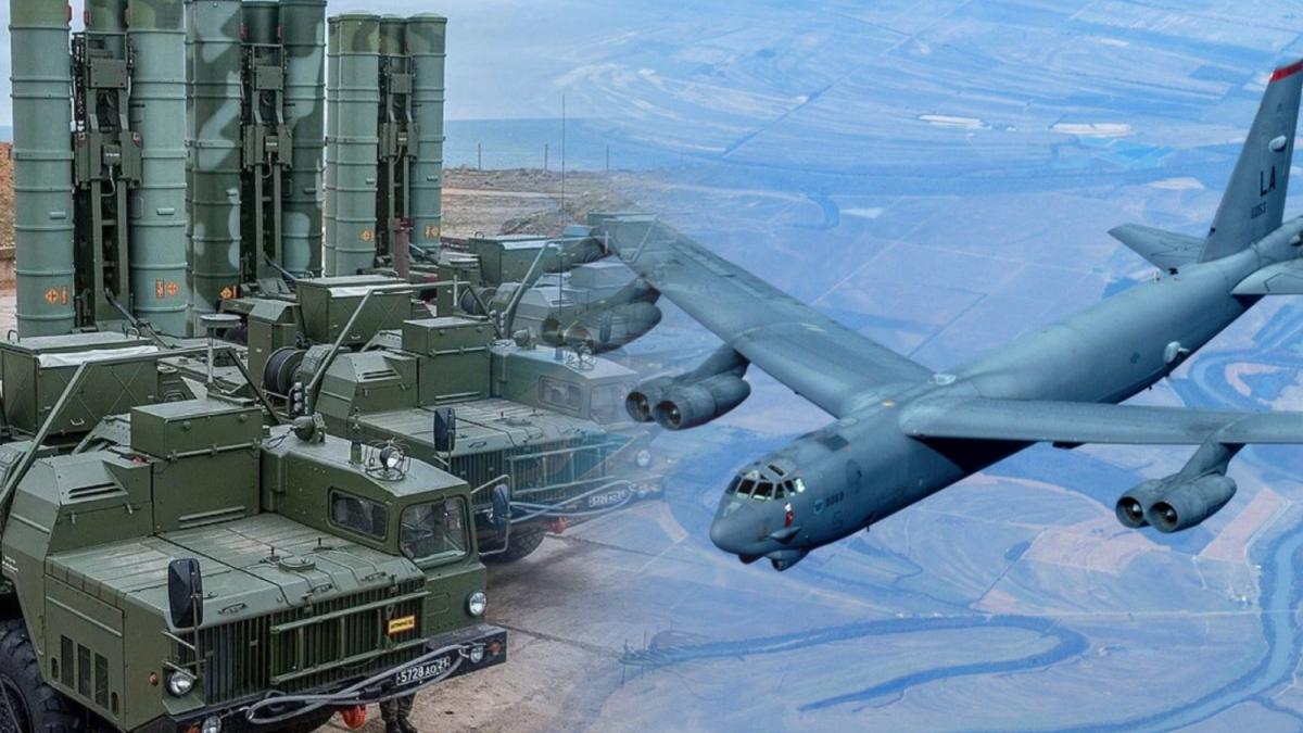 ЗРК С-400 “Триумф” и B-52H Stratofortress ЗРК С-400 “Триумф” и B-52H Stratofortress