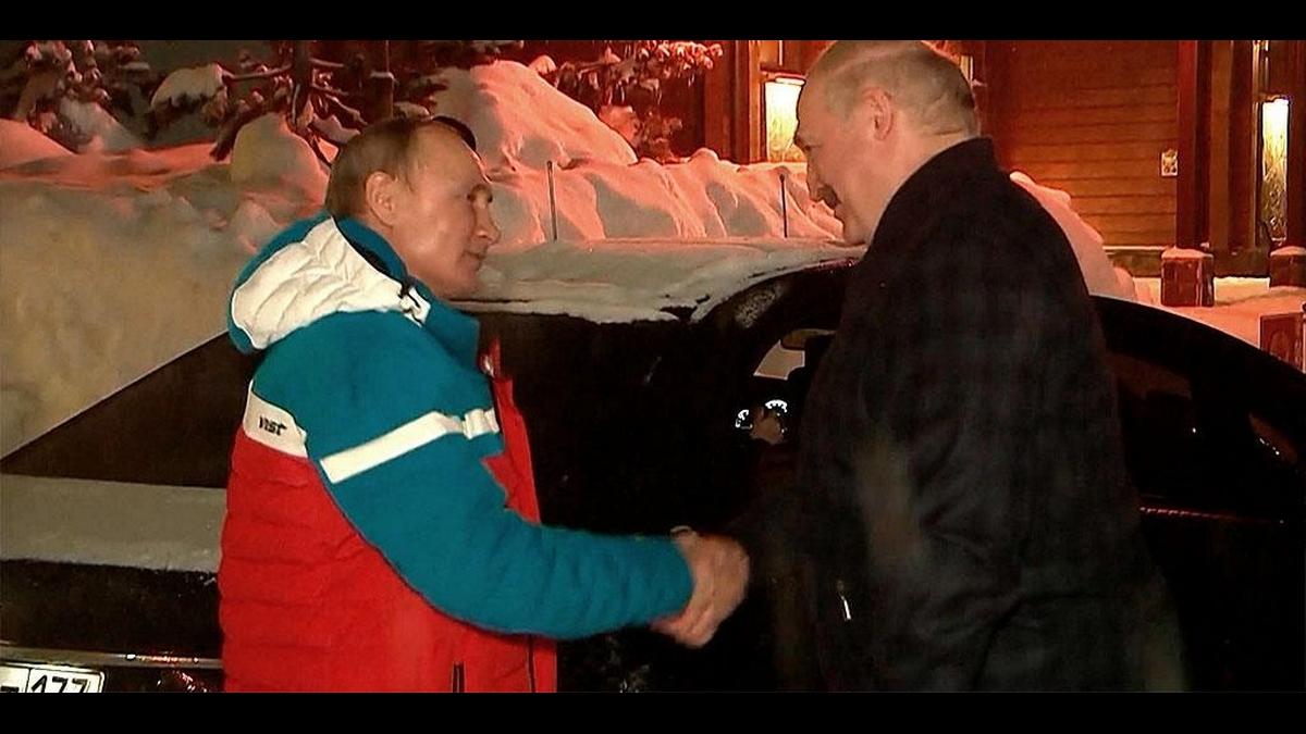 Владимир Путин и Александр Лукашенко Владимир Путин и Александр Лукашенко