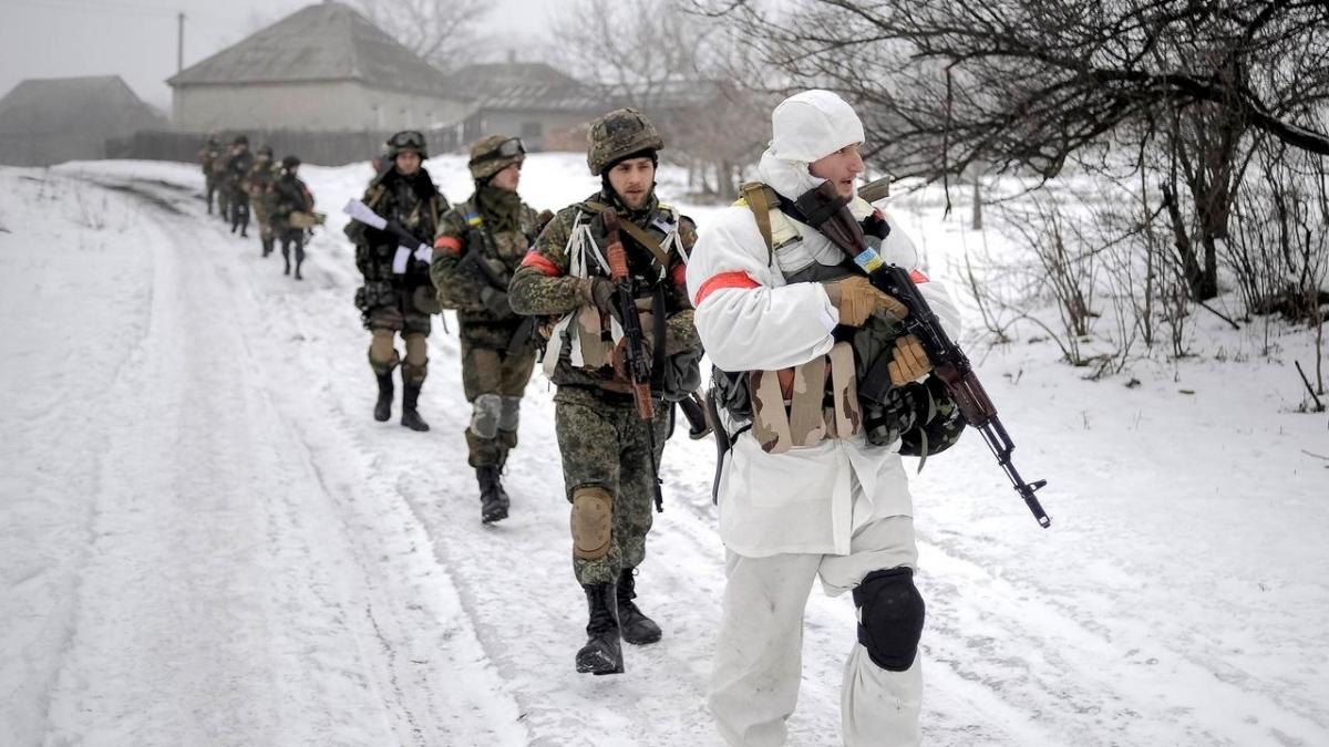 Военные ВСУ ВСУ Украина военные зима