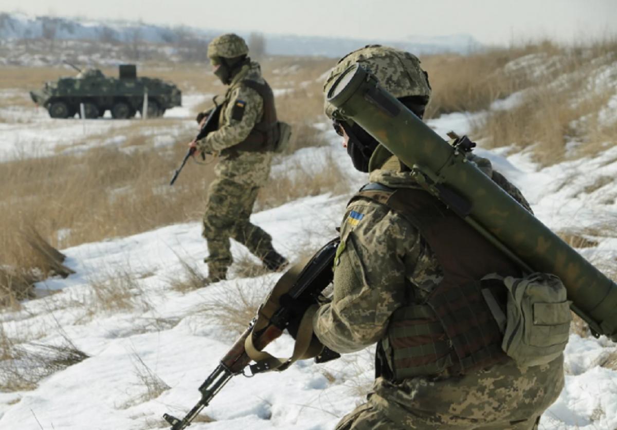 ВСУ в Донбассе атака