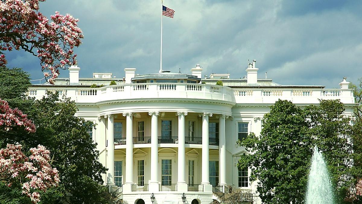 Здание Белого дома в Вашингтоне, США Здание Белого дома, Вашингтон, США