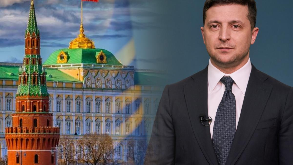 Владимир Зеленский и Кремль Россия Зеленский Кремль