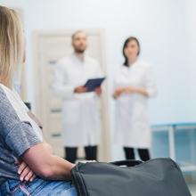 Пациент в клинике