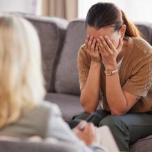 На приёме у психолога