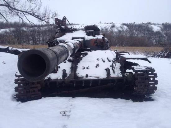 Новороссия: сводки от ополчения Новороссии 14.01.2015, карта боевых ...