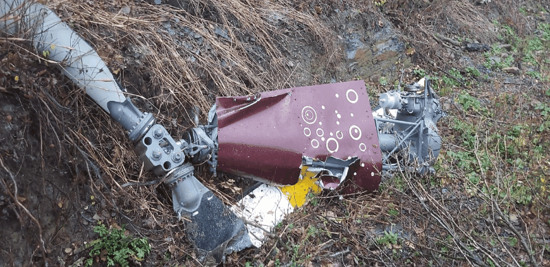 Под Новороссийском разбился вертолет: пилот погиб