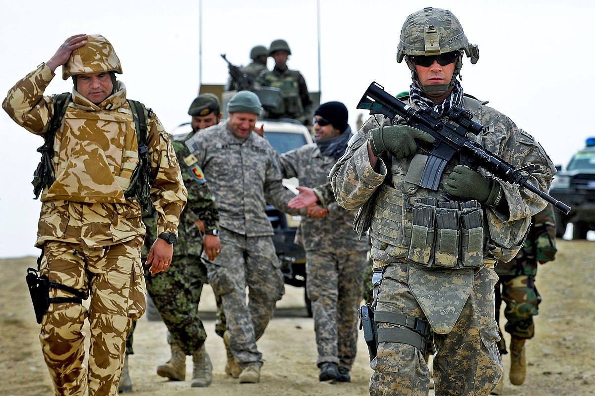 Обмундирование солдата НАТО США