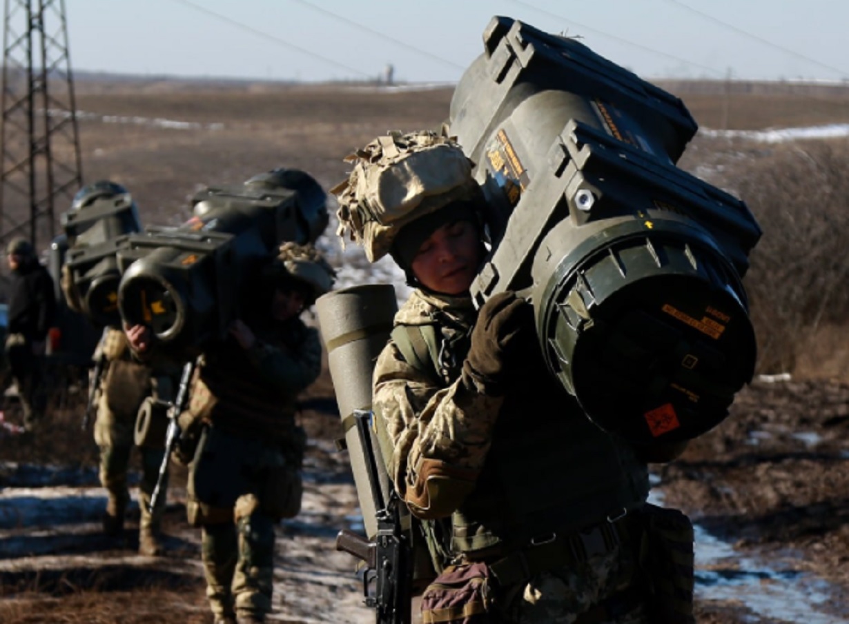 Войска всу на границе. Nlaw ПТРК. Украинские войска.