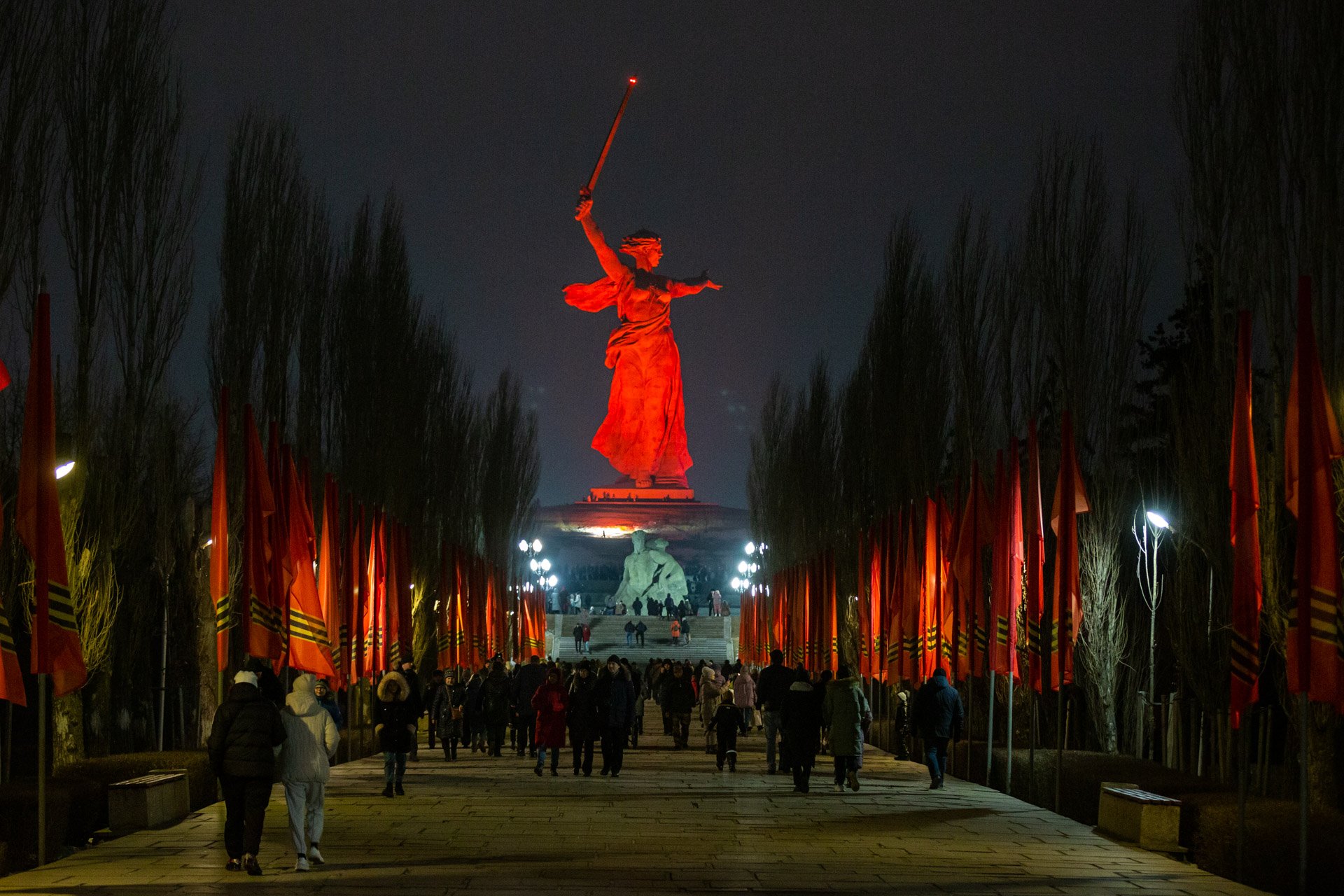 Родина Мать Волгоград Фото