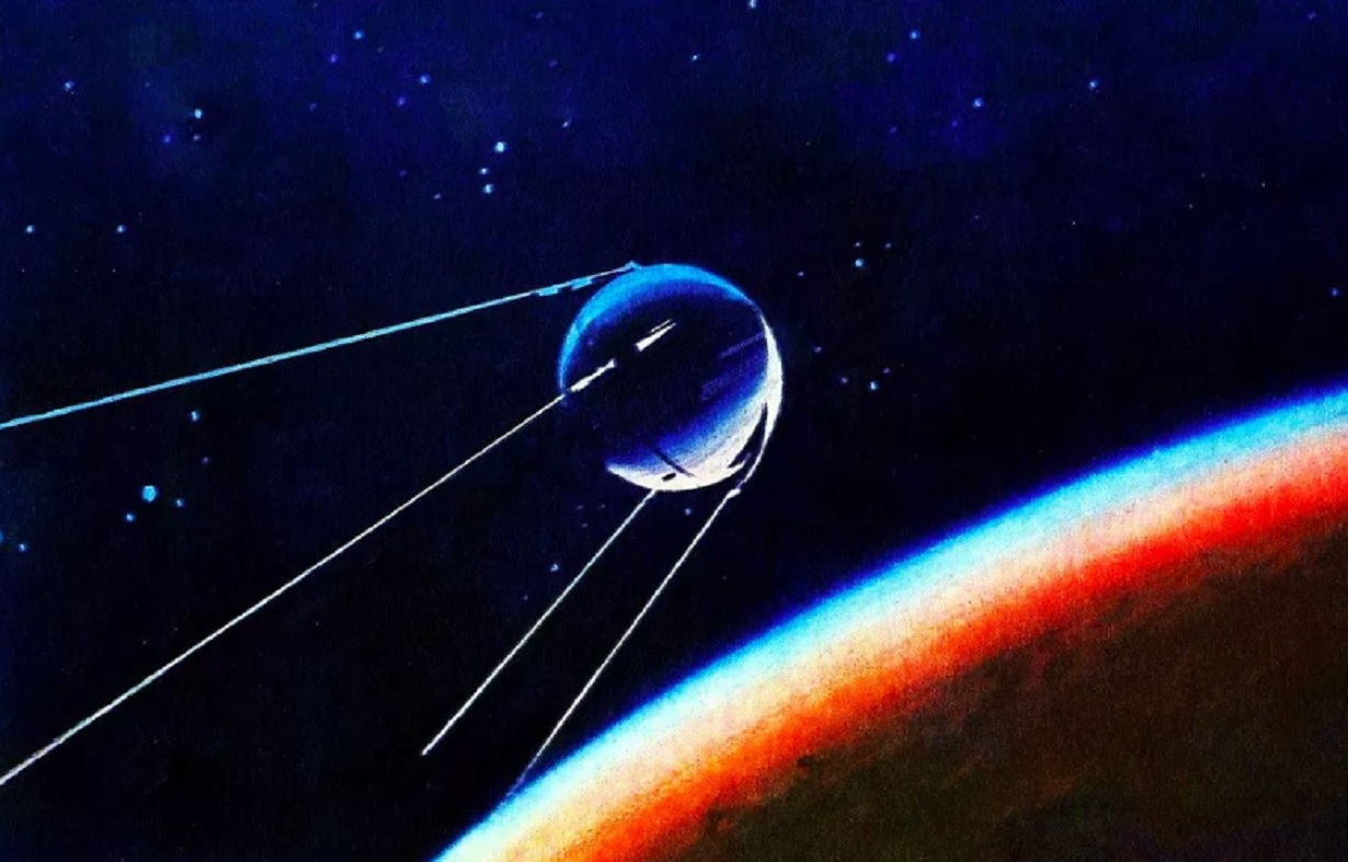 Какая страна первая запустила спутник в космос. ПС-1 Спутник. Первый Спутник СССР. Космический Спутник 1957. Спутник земли ПС-1.
