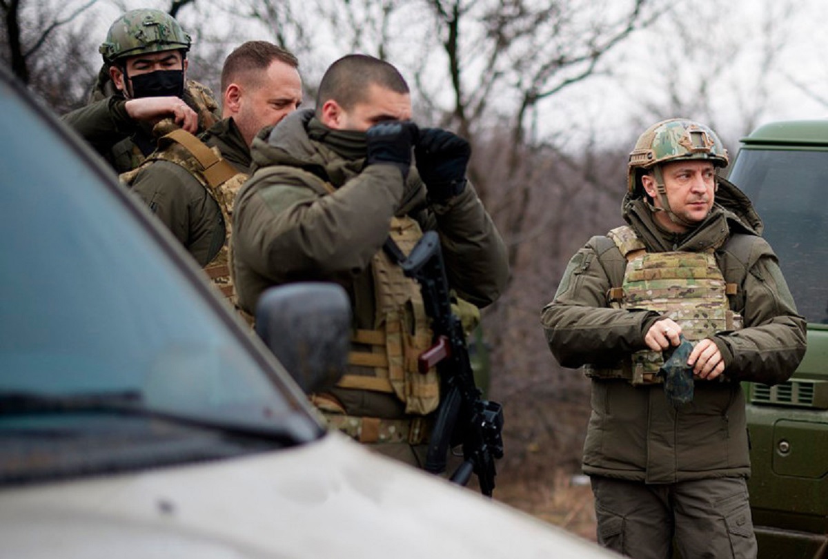 Фото зеленского в военной форме